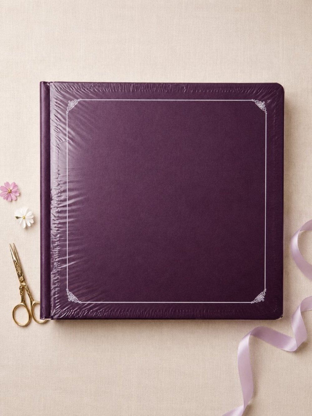 Creative Memories Premiere 12x12 Scrapbook Album Plum | NEW Sealed Retired
